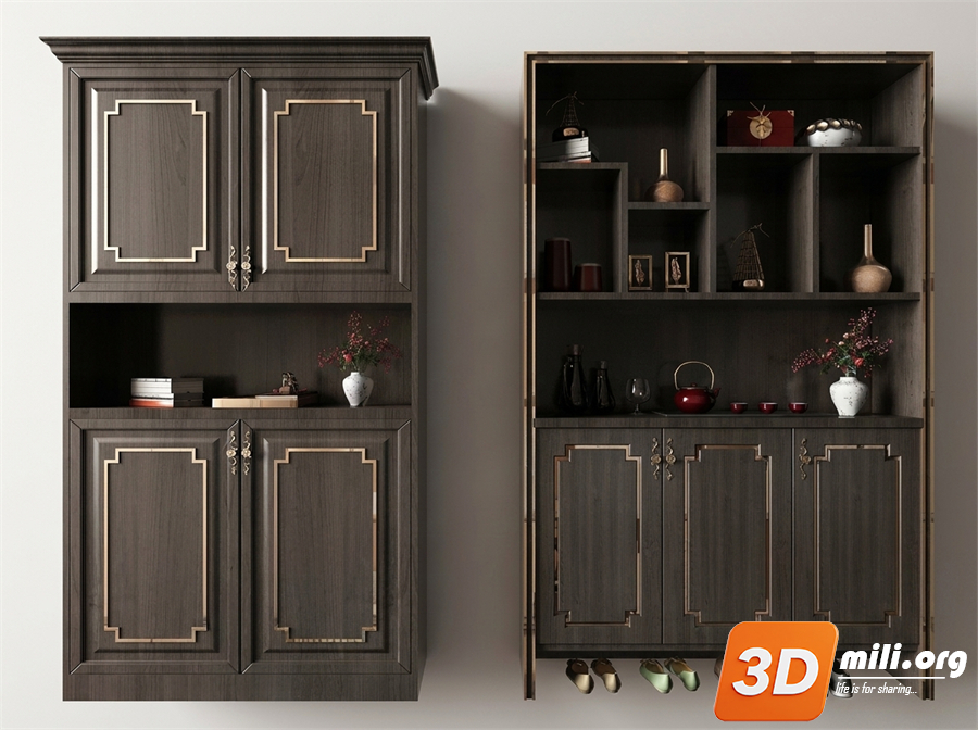 Shoe cabinet Skp Files